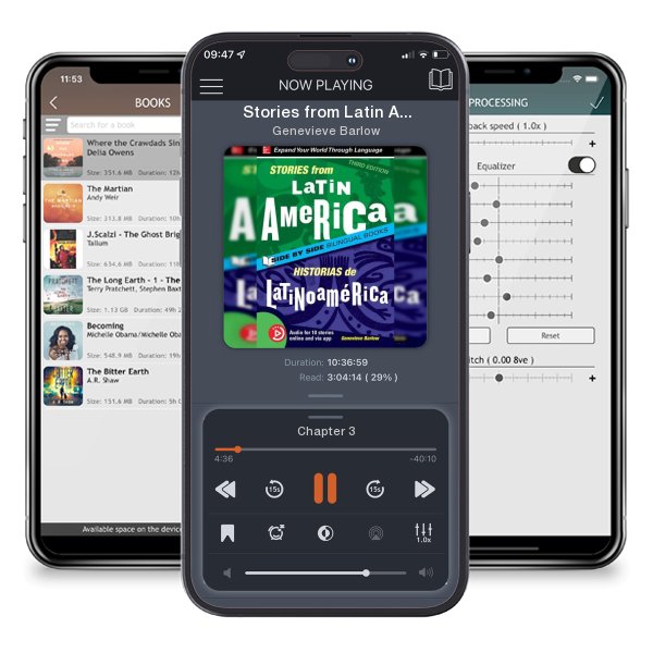 Download fo free audiobook Stories from Latin America / Historias de Latinoamérica, Premium Third Edition by Genevieve Barlow and listen anywhere on your iOS devices in the ListenBook app.