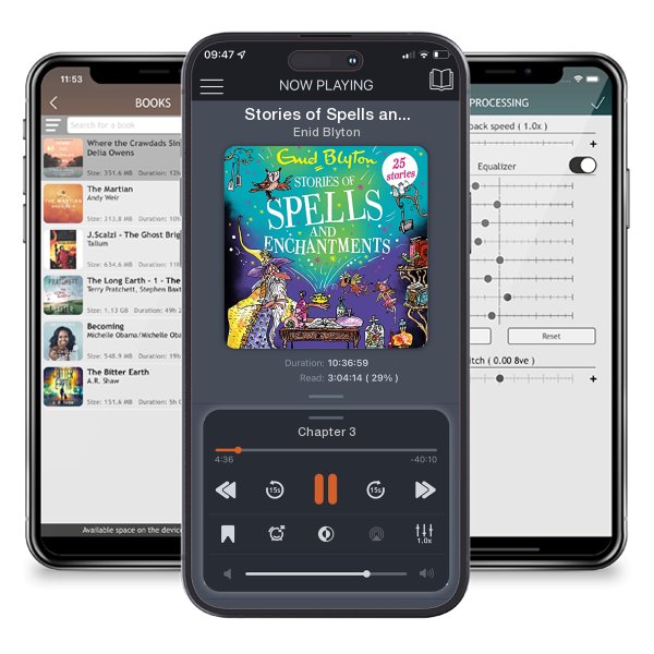 Download fo free audiobook Stories of Spells and Enchantments by Enid Blyton and listen anywhere on your iOS devices in the ListenBook app.