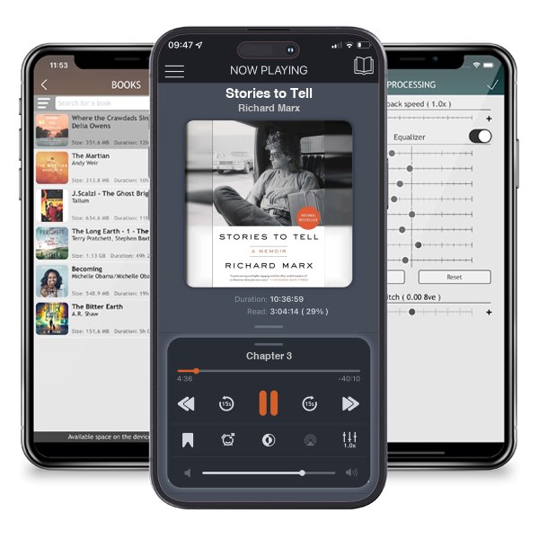 Download fo free audiobook Stories to Tell by Richard Marx and listen anywhere on your iOS devices in the ListenBook app.