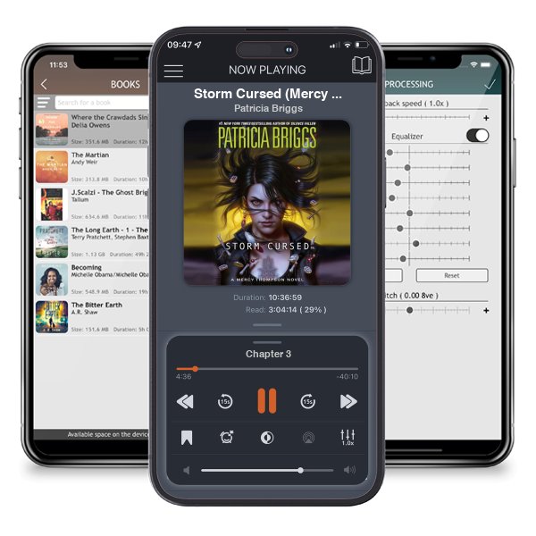 Download fo free audiobook Storm Cursed (Mercy Thompson, #11) by Patricia Briggs and listen anywhere on your iOS devices in the ListenBook app.