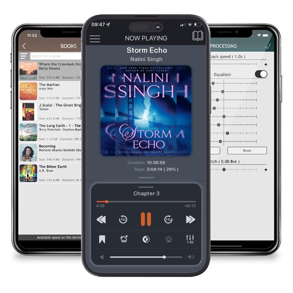Download fo free audiobook Storm Echo by Nalini Singh and listen anywhere on your iOS devices in the ListenBook app.