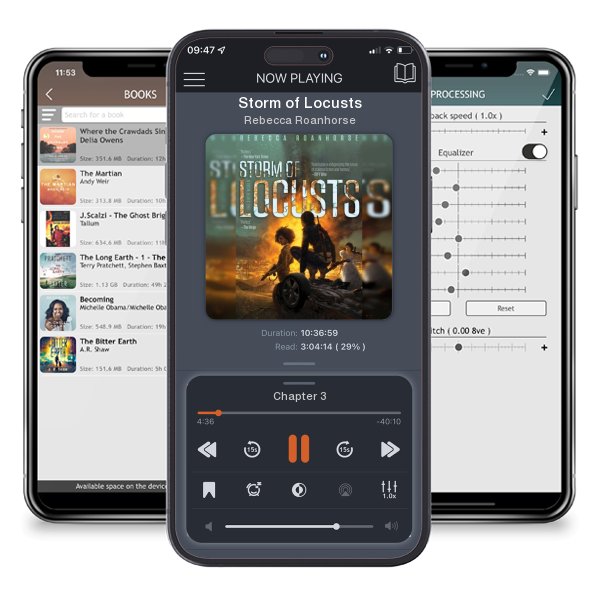 Download fo free audiobook Storm of Locusts by Rebecca Roanhorse and listen anywhere on your iOS devices in the ListenBook app.