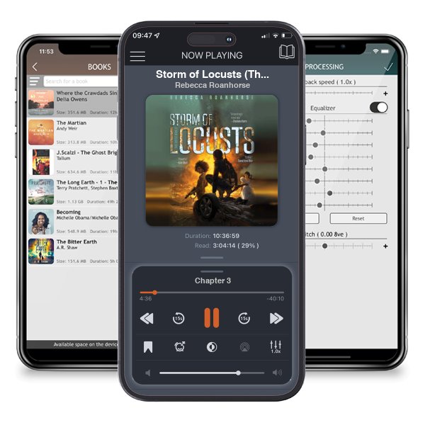 Download fo free audiobook Storm of Locusts (The Sixth World, #2) by Rebecca Roanhorse and listen anywhere on your iOS devices in the ListenBook app.