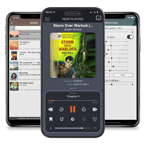 Download fo free audiobook Storm Over Warlock (Forerunner, #1) by Andre Norton and listen anywhere on your iOS devices in the ListenBook app.