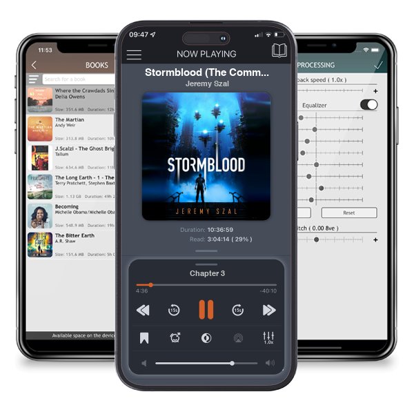 Download fo free audiobook Stormblood (The Common, #1) by Jeremy Szal and listen anywhere on your iOS devices in the ListenBook app.