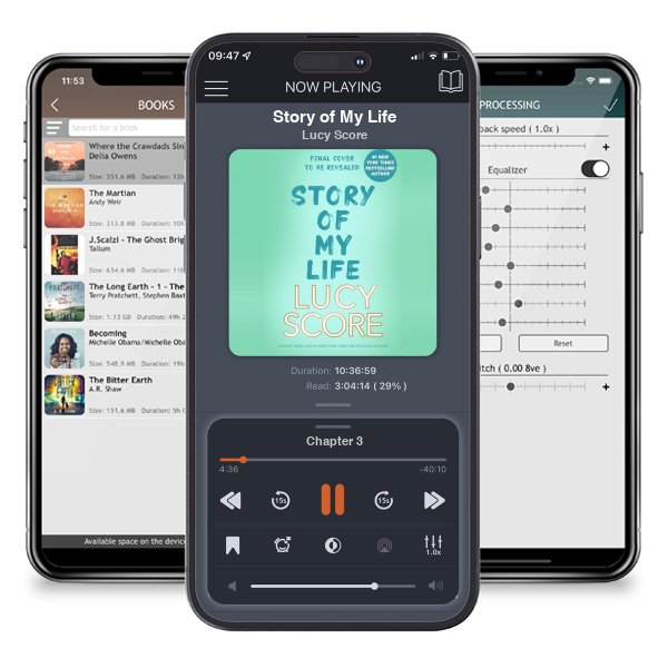 Download fo free audiobook Story of My Life by Lucy Score and listen anywhere on your iOS devices in the ListenBook app.