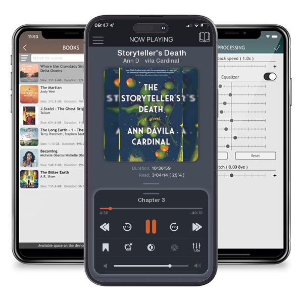 Download fo free audiobook Storyteller's Death by Ann Dávila Cardinal and listen anywhere on your iOS devices in the ListenBook app.