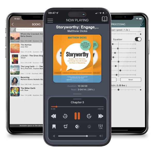 Download fo free audiobook Storyworthy: Engage, Teach, Persuade, and Change Your Life... by Matthew Dicks and listen anywhere on your iOS devices in the ListenBook app.