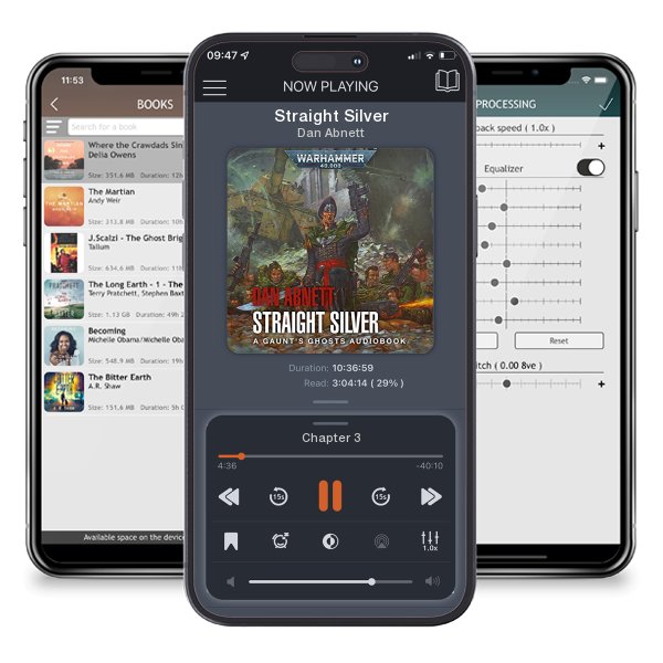 Download fo free audiobook Straight Silver by Dan Abnett and listen anywhere on your iOS devices in the ListenBook app.