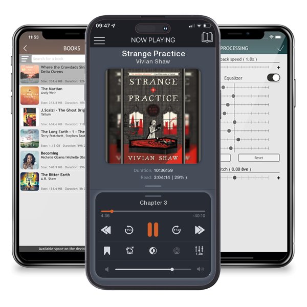 Download fo free audiobook Strange Practice by Vivian Shaw and listen anywhere on your iOS devices in the ListenBook app.