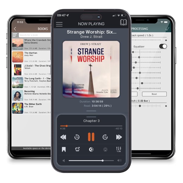 Download fo free audiobook Strange Worship: Six Steps for Challenging Christian Nationalism by Drew J. Strait and listen anywhere on your iOS devices in the ListenBook app.