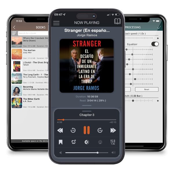 Descargar audiolibro gratis Stranger (En español): El desafío de un inmigrante latino en la era de Trump by Jorge Ramos y escuchar en cualquier lugar en sus dispositivos iOS en la aplicación ListenBook.