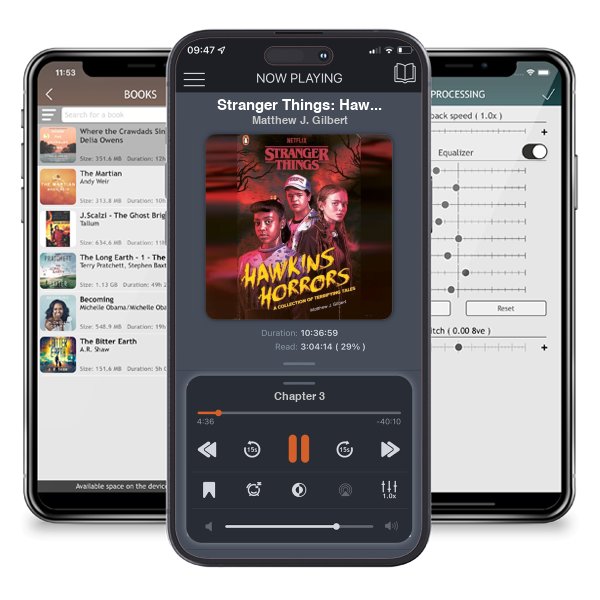 Download fo free audiobook Stranger Things: Hawkins Horrors: A Collection of Terrifying Tales - Stranger Things by Matthew J. Gilbert and listen anywhere on your iOS devices in the ListenBook app.
