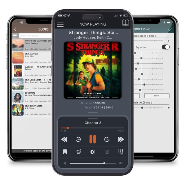 Download fo free audiobook Stranger Things: Science Camp (Graphic Novel) by Jody Houser, Keith Champagne, et al. and listen anywhere on your iOS devices in the ListenBook app.