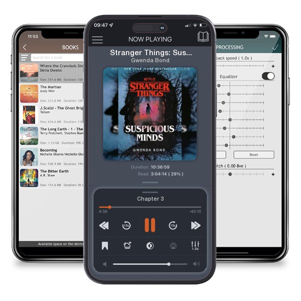 Download fo free audiobook Stranger Things: Suspicious Minds: The First Official... by Gwenda Bond and listen anywhere on your iOS devices in the ListenBook app.