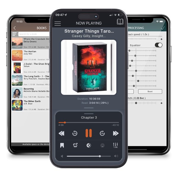 Download fo free audiobook Stranger Things Tarot Deck and Guidebook [With Book(s)] by Casey Gilly, Insight Editions, et al. and listen anywhere on your iOS devices in the ListenBook app.