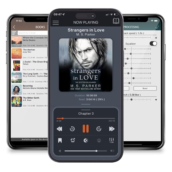 Download fo free audiobook Strangers in Love by M. S. Parker and listen anywhere on your iOS devices in the ListenBook app.