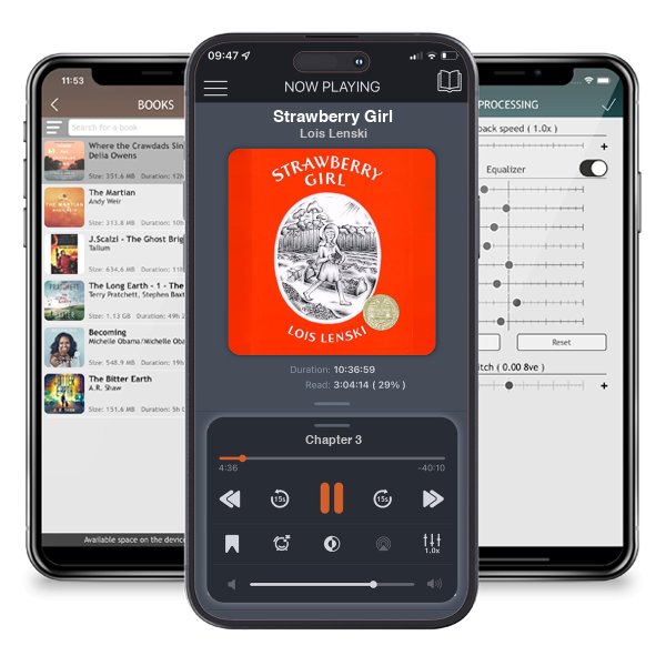 Download fo free audiobook Strawberry Girl by Lois Lenski and listen anywhere on your iOS devices in the ListenBook app.