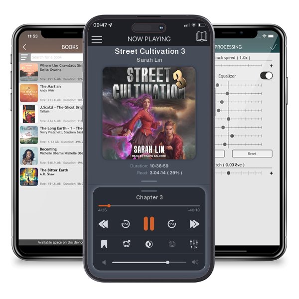Download fo free audiobook Street Cultivation 3 by Sarah Lin and listen anywhere on your iOS devices in the ListenBook app.
