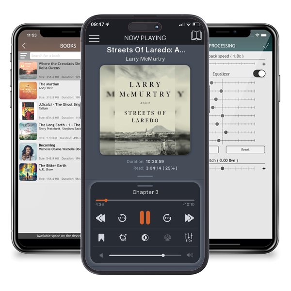 Download fo free audiobook Streets Of Laredo: A Novel by Larry McMurtry and listen anywhere on your iOS devices in the ListenBook app.