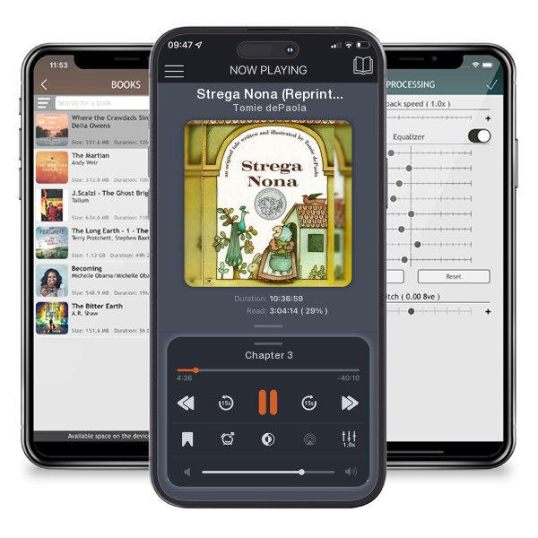 Download fo free audiobook Strega Nona (Reprint) by Tomie dePaola and listen anywhere on your iOS devices in the ListenBook app.