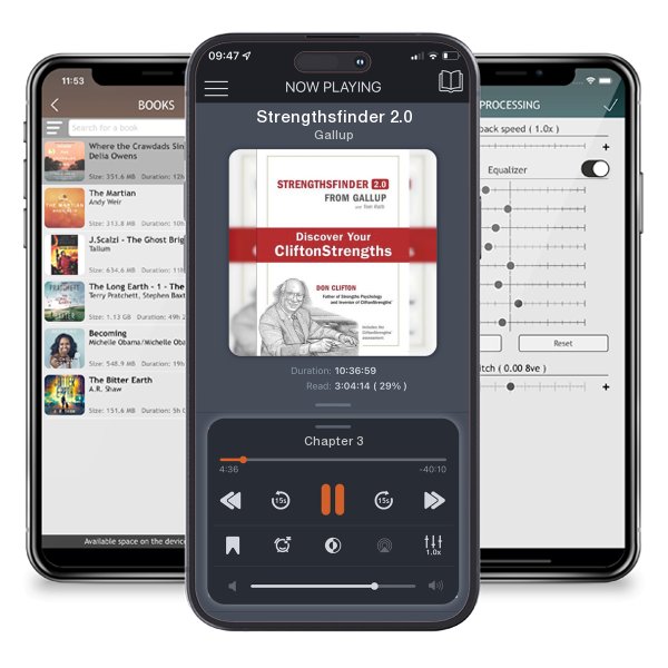 Download fo free audiobook Strengthsfinder 2.0 by Gallup and listen anywhere on your iOS devices in the ListenBook app.