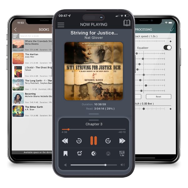 Download fo free audiobook Striving for Justice: A Black Sheriff in the Deep South by Nat Glover and listen anywhere on your iOS devices in the ListenBook app.