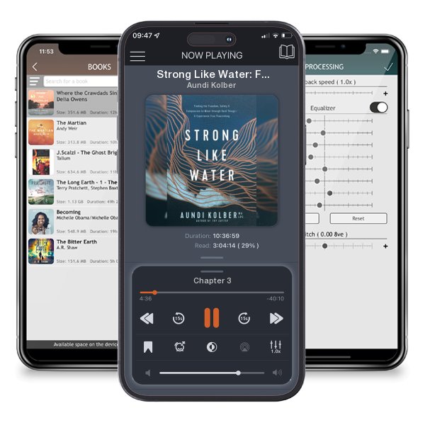 Download fo free audiobook Strong Like Water: Finding the Freedom, Safety, and... by Aundi Kolber and listen anywhere on your iOS devices in the ListenBook app.