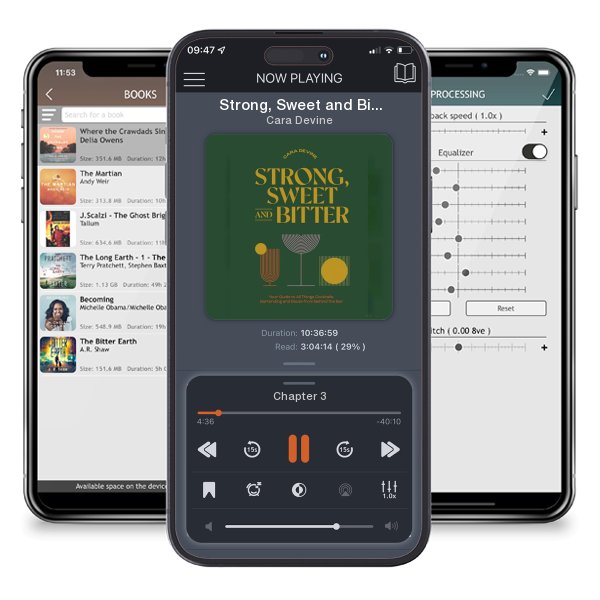 Download fo free audiobook Strong, Sweet and Bitter: Your Guide to All Things Cocktails,... by Cara Devine and listen anywhere on your iOS devices in the ListenBook app.