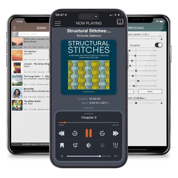 Download fo free audiobook Structural Stitches: A Machine Knitter’s Guide to Creating Form and Texture by Victoria Salmon and listen anywhere on your iOS devices in the ListenBook app.