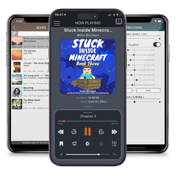 Download fo free audiobook Stuck Inside Minecraft: Book 3 by Write Blocked and listen anywhere on your iOS devices in the ListenBook app.