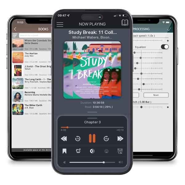 Download fo free audiobook Study Break: 11 College Tales from Orientation to Graduation by Michael Waters, Boon Carmen, et al. and listen anywhere on your iOS devices in the ListenBook app.