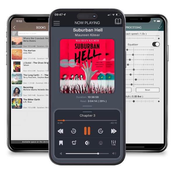 Download fo free audiobook Suburban Hell by Maureen Kilmer and listen anywhere on your iOS devices in the ListenBook app.