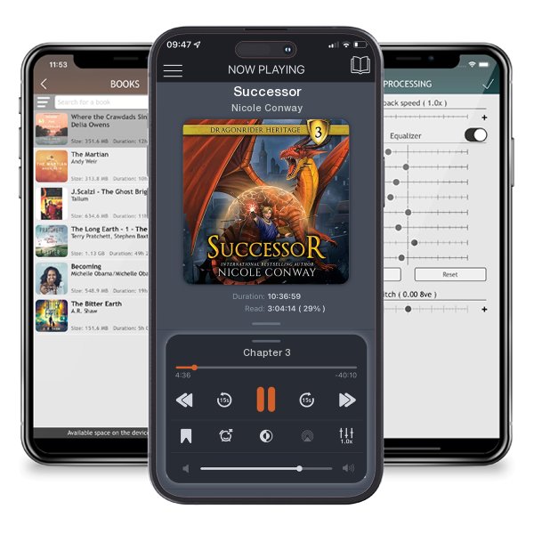 Download fo free audiobook Successor by Nicole Conway and listen anywhere on your iOS devices in the ListenBook app.