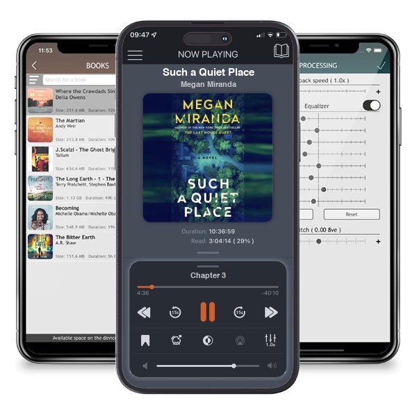 Download fo free audiobook Such a Quiet Place by Megan Miranda and listen anywhere on your iOS devices in the ListenBook app.