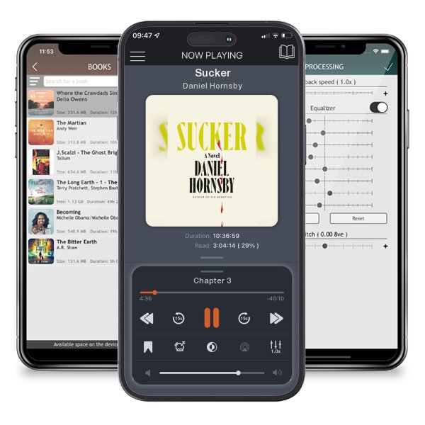 Download fo free audiobook Sucker by Daniel Hornsby and listen anywhere on your iOS devices in the ListenBook app.