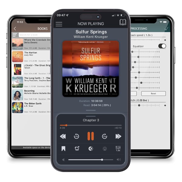 Download fo free audiobook Sulfur Springs by William Kent Krueger and listen anywhere on your iOS devices in the ListenBook app.