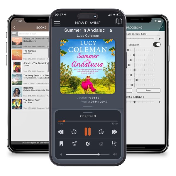 Download fo free audiobook Summer in Andalucía by Lucy Coleman and listen anywhere on your iOS devices in the ListenBook app.