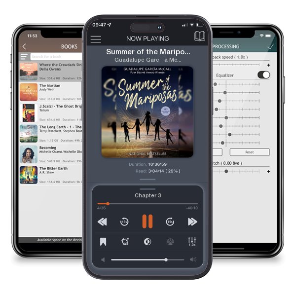 Download fo free audiobook Summer of the Mariposas by Guadalupe García McCall and listen anywhere on your iOS devices in the ListenBook app.