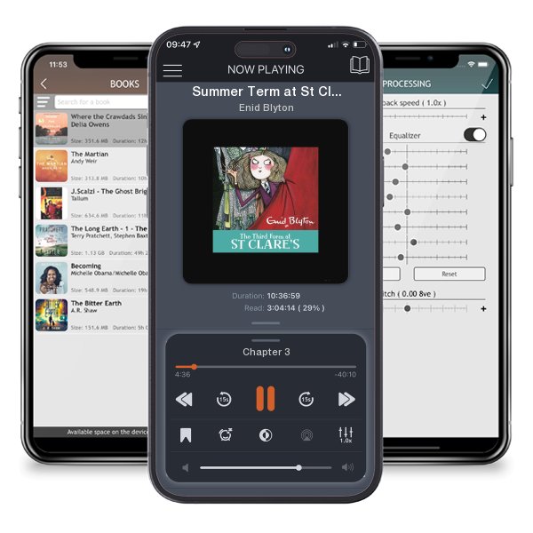Download fo free audiobook Summer Term at St Clare's: Book 3 by Enid Blyton and listen anywhere on your iOS devices in the ListenBook app.