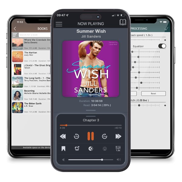 Download fo free audiobook Summer Wish by Jill Sanders and listen anywhere on your iOS devices in the ListenBook app.