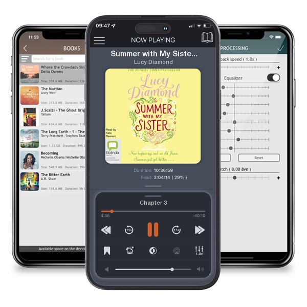 Download fo free audiobook Summer with My Sister by Lucy Diamond and listen anywhere on your iOS devices in the ListenBook app.
