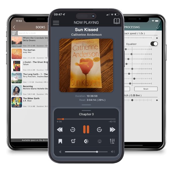 Download fo free audiobook Sun Kissed by Catherine Anderson and listen anywhere on your iOS devices in the ListenBook app.