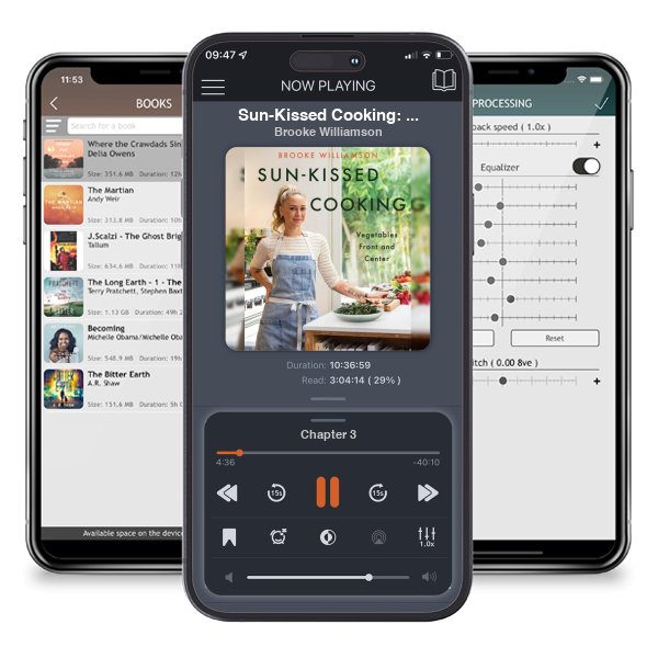 Download fo free audiobook Sun-Kissed Cooking: Vegetables Front and Center by Brooke Williamson and listen anywhere on your iOS devices in the ListenBook app.