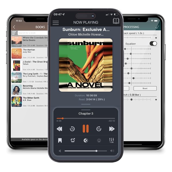 Download fo free audiobook Sunburn: Exclusive American Edition with Additional Material by Chloe Michelle Howarth and listen anywhere on your iOS devices in the ListenBook app.