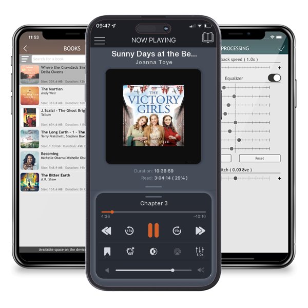 Download fo free audiobook Sunny Days at the Beach by Joanna Toye and listen anywhere on your iOS devices in the ListenBook app.