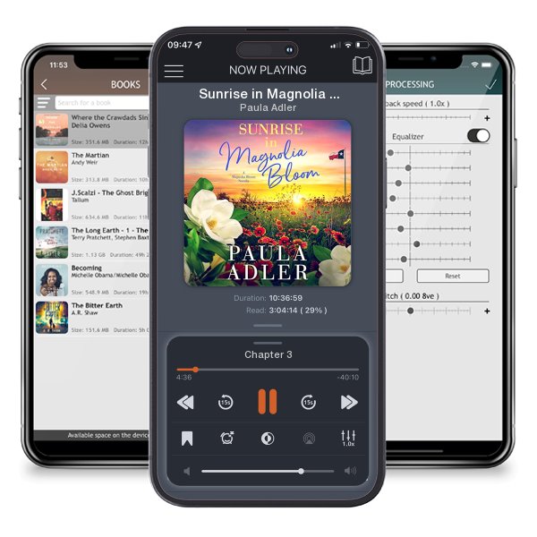 Download fo free audiobook Sunrise in Magnolia Bloom by Paula Adler and listen anywhere on your iOS devices in the ListenBook app.