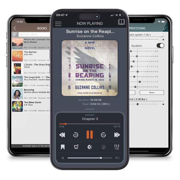 Download fo free audiobook Sunrise on the Reaping (a Hunger Games Novel) by Suzanne Collins and listen anywhere on your iOS devices in the ListenBook app.