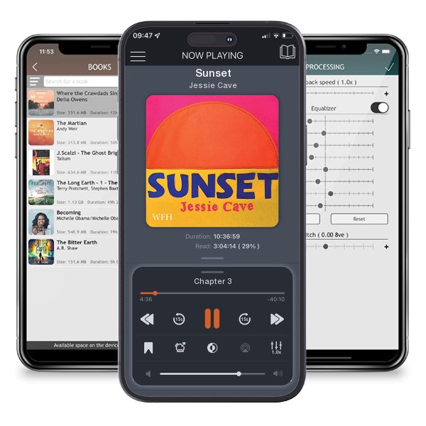Download fo free audiobook Sunset by Jessie Cave and listen anywhere on your iOS devices in the ListenBook app.