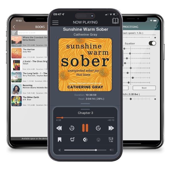 Download fo free audiobook Sunshine Warm Sober by Catherine Gray and listen anywhere on your iOS devices in the ListenBook app.